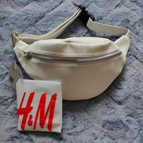 Jual Waist Bag H\u0026M White Original 