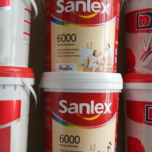 Jual Cat Tembok Sanlex 6000 25 Kg Putih White Kota Bandung Ars Building Mart Jual Cat Tembok Sanlex 6000 25 Kg Putih White Kota Bandung Ars Building Mart