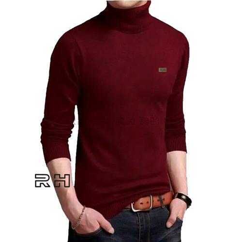 Jual sweater pria turtleneck /baju 