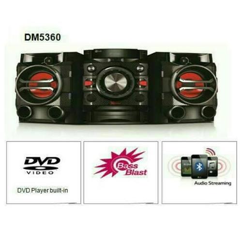 LG mini Compo DM3560 DVD HiFi speaker 