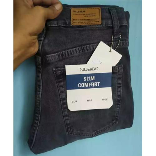 Jual CELANA JEANS PULL\u0026BEAR ABU AND BLACK PRIA JUMBO / CELANA PULL N BEAR -  28, Hitam - Jakarta Pusat - RANDI_COLLECTION | Tokopedia