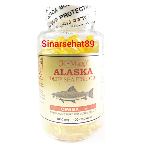 Jual K-max Alaska deep fish oil omega 3 