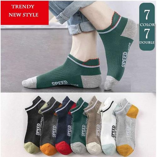 Foto Produk KK45 Kaos Kaki Pria Speed Men Angkle Sock dari EnnWen Online Store