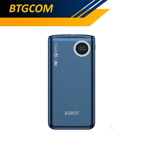Foto Produk Robot RT100Q 10000mAh Two-Way Quick Fast Charge 3.0 18W Powerbank dari BTGCOM