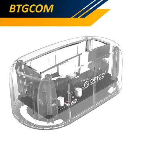 Foto Produk Orico 6139U3 2.5/3.5 Inch USB 3.0 5Gbps SATA Harddisk/HDD Docking dari BTGCOM
