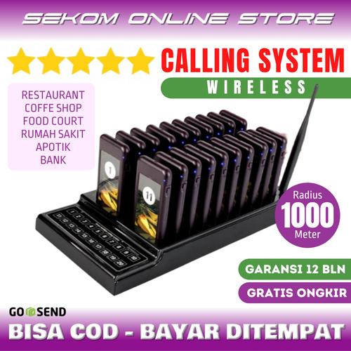 Foto Produk Wireless Calling System Restaurant Pager KOLMI RETEKESS T-111 dari SEKOM ONLINE STORE