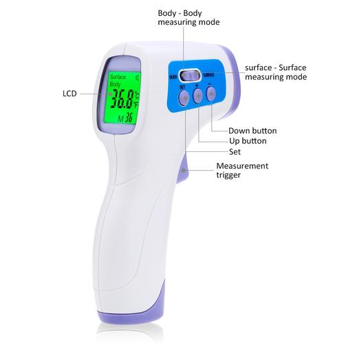 Foto Produk Thermometer Digital Infrared - Termometer Anak - Alat Ukur Suhu Bayi dari Navy Acc