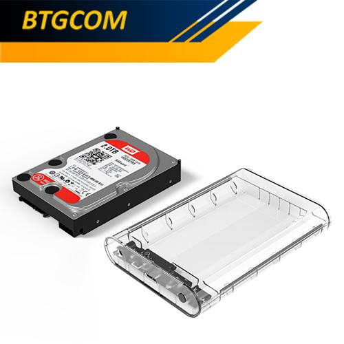 Foto Produk Orico 3139U3 3.5 Inch SATA USB 3.0 Harddisk HDD Enclosure Casing Case dari BTGCOM