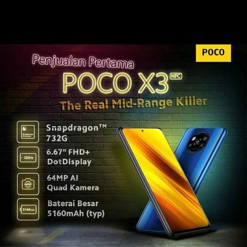 Foto Produk Poco X3 ram 8/128GB dari Maxfone Pwt