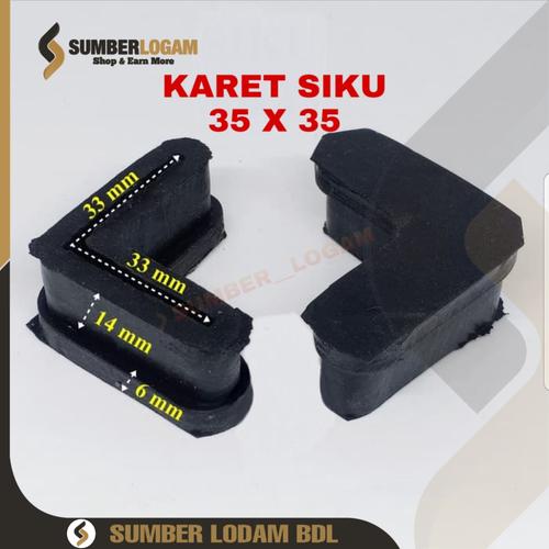Jual Karet Kaki Rak Besi Siku 35x35 - Kota Bandar Lampung - Sumber ...