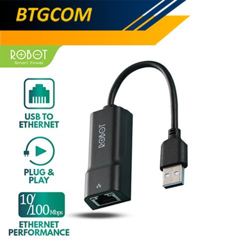 Foto Produk Robot EA10 USB 2.0 To Ethernet RJ45 LAN Converter Adapter dari BTGCOM