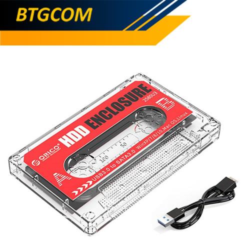 Foto Produk Orico 2580U3 2.5 Inch USB 3.0 Harddisk HDD SSD Enclosure Casing Case dari BTGCOM
