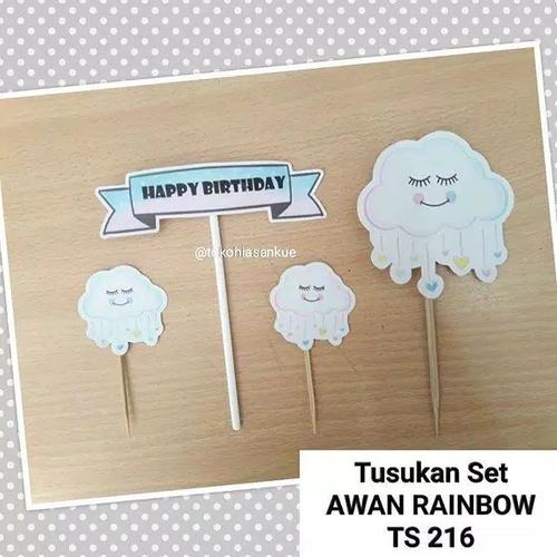 Jual TS 216 - Hiasan Tusukan Kue Ulang 