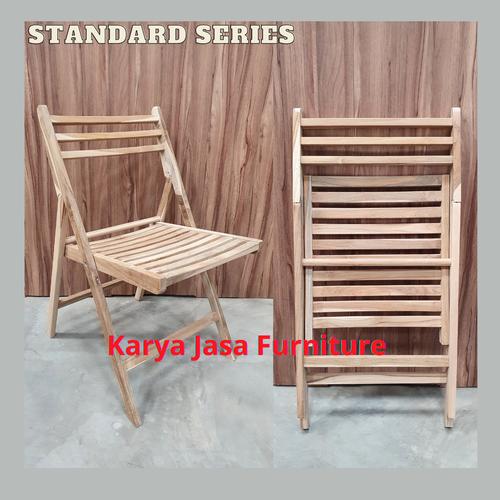 Foto Produk KURSI LIPAT KAYU JATI (STANDARD) dari Karya Jasa Furniture Manufacturer