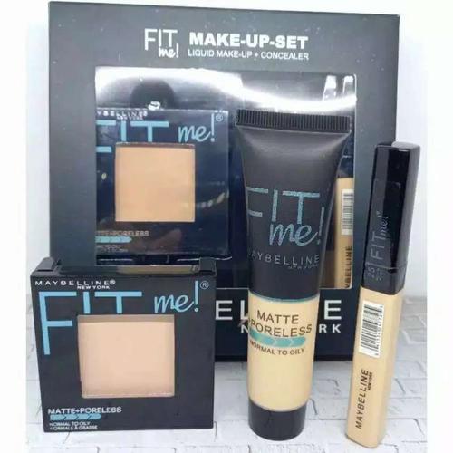 Foto Produk Maybelline Fit Me 3in1 - Bedak - Foundation - Concealer dari Key_Logistic_Shop