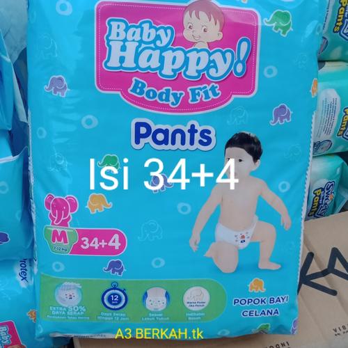 Foto Produk Baby happy M isi 34+6 dari A3 BERKAH.tk