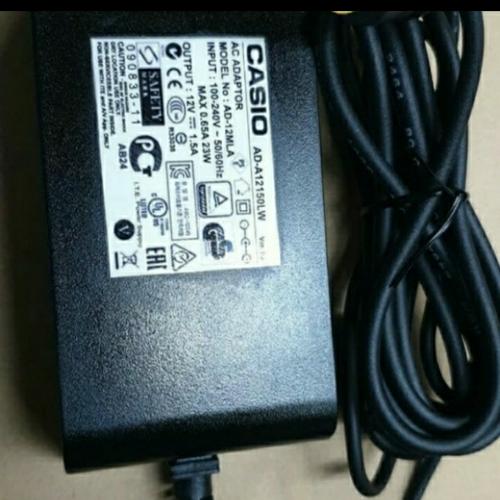 Alimentation CASIO AD-A12150LW Pour Claviers CTK-6000 CTK-7000