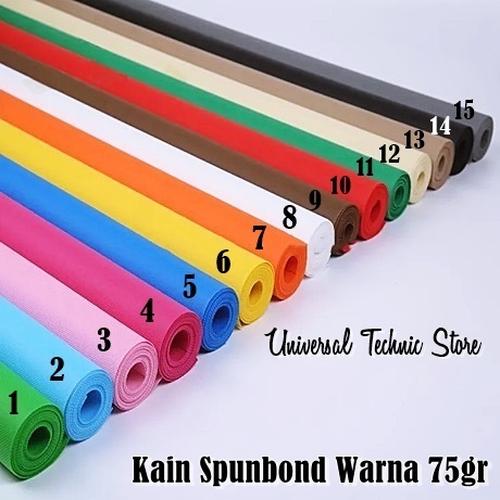 Foto Produk Kain Background Spunbond Warna Warni / Kain Furing Sponbond 75gr dari Universal Technic Store