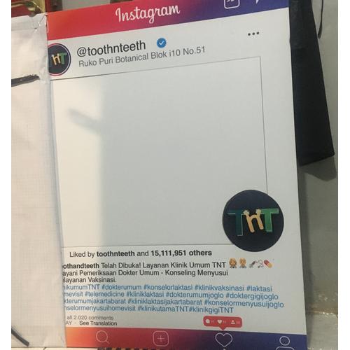 Jual Jual Frame Photo Booth Instagram Facebook Snapchat Props Jakarta Selatan Embunpagi Ad Tokopedia