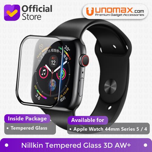 Foto Produk Nillkin Tempered Glass 3D AW+ Apple Watch 44mm Series 5 / 4 - Hitam dari unomax
