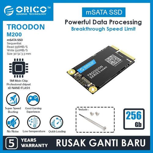 Foto Produk ORICO M200-256GB mSATA SSD dari manekistore