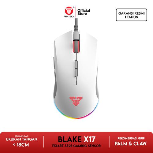 Foto Produk Fantech BLAKE X17 Mouse Gaming RGB - Putih dari Fantech Official Store