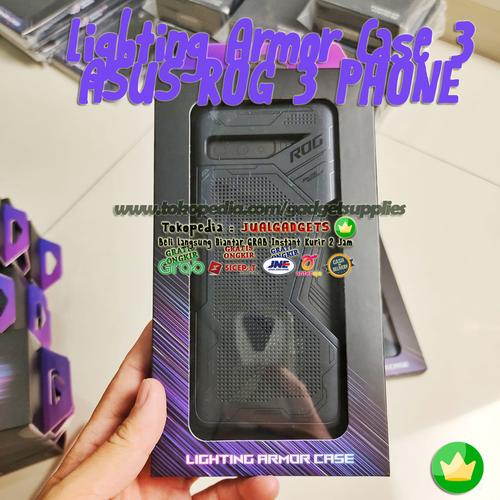 Foto Produk Asus ROG 2 ROG 3 Aerocooler Fan Lightning Armor Case Fun Cooler ROG3 - Armor Case Ligh dari JUALGADGETS