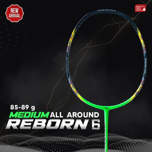 Foto Produk Hi-Qua Reborn Raket Bulutangkis Badminton All Around up 32Lbs - Hijau dari Hi-Qua Original Shop