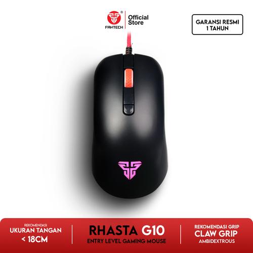 Foto Produk FANTECH RHASTA G10 PRO-GAMING MOUSE - Hitam dari Fantech Official Store