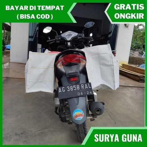 Gambar tas terpal motor surya guna tas belanja untuk motor ukuran sedang dari SuryaGuna Kab. Tulungagung Tokopedia