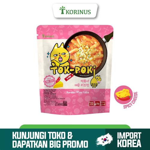 Foto Produk Korinus K - Bunsik Tokpoki SPICY CHEESE / Tteokbokki / Tok-Poki Instan dari KORINUS