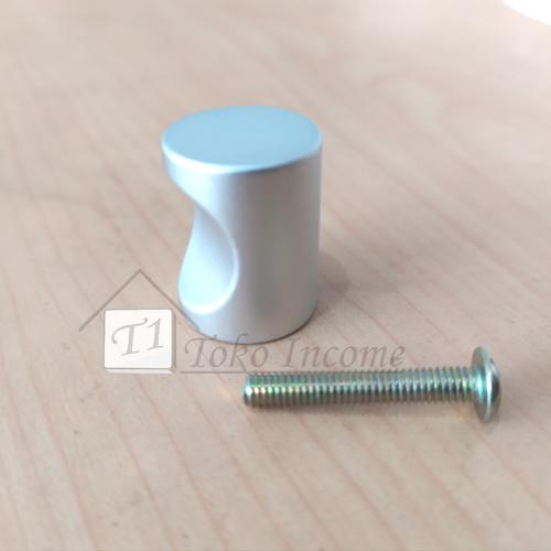 Foto Produk T. 646 Aluminium / Handle Knop Bulat / Tarikan Laci Lemari Kabinet dari Toko Income
