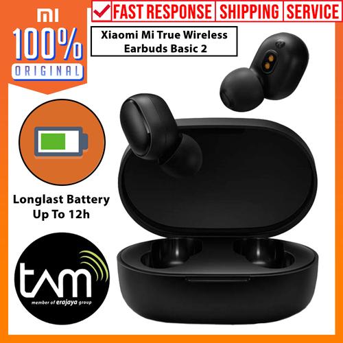 Foto Produk Earphone TWS Xiaomi Mi Wireless Earbuds Basic 2 Headset Bluetooth 5.0 dari Unicase Store