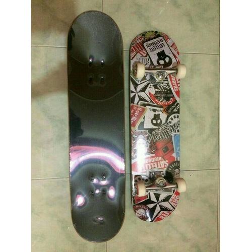 Foto Produk Silver Fox Skateboard Canadian Maple 31x8 Satelite Skull dari Hoky Acc fashion