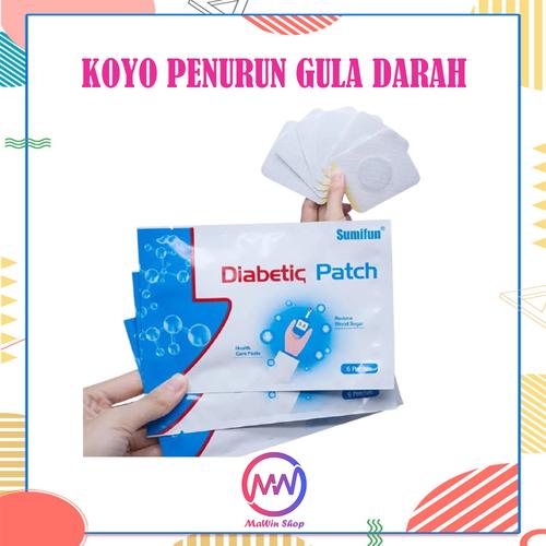 Foto Produk Diabetic Patch Koyo Diabetes Penurun Gula Darah dari Mawin Shop