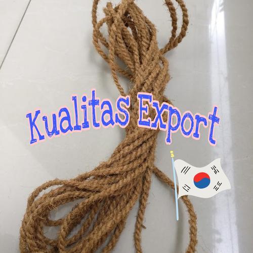 Foto Produk Tali Sabut Serabut Kelapa CocoFiber kecil diameter 6mm panjang 100 mtr dari Nuts For Coconuts