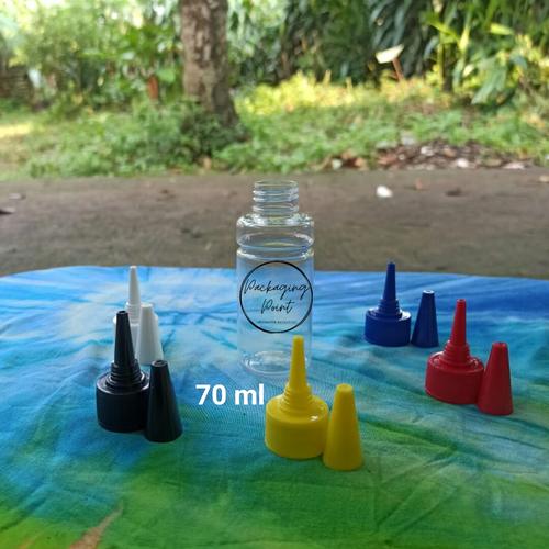 Jual Botol Tutup PVC 90 Ml Tutup Kerucut Polos / Botol Tinta Epson 90ml ...