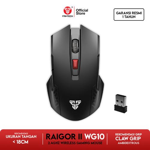 Foto Produk Fantech RAIGOR II WG10 Mouse Wireless Gaming - Mystic Black dari Fantech Official Store