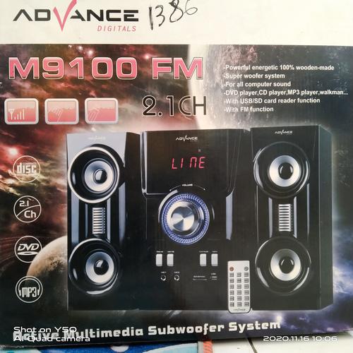 Jual Speaker active Advance M9100 fm 