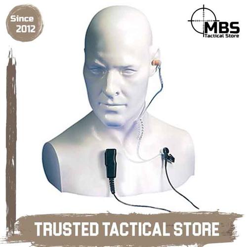 Foto Produk Earphone HT FBI / Headset PTT HT / Handsfree PTT HT FBI Acoustic Tube dari MBS Tactical Store