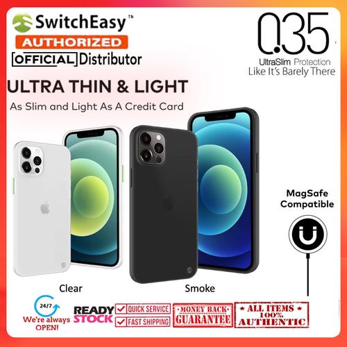 Foto Produk Case iPhone 12 Pro Max 12 Pro Mini Switcheasy 0.35 Matte Ultra Slim - 12 Pro Max, Transp. White dari Spigen Indonesia