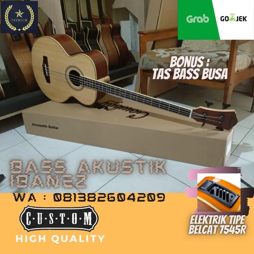 Foto Produk Bass akustik ibanez neck maple dari Travertine music