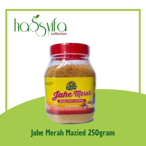 Foto Produk Minuman Serbuk JAHE MERAH INSTANT MAZIED -/+250 gram dari Hassyifa collection