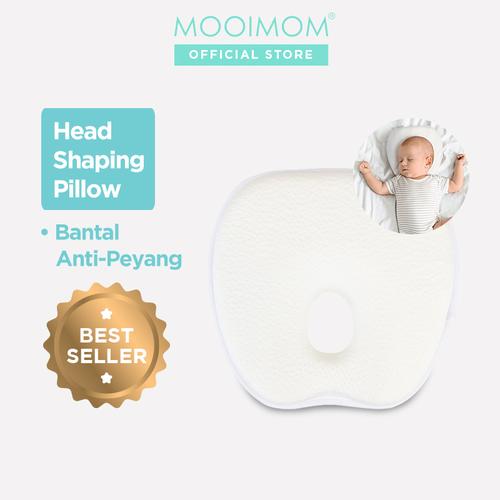 Foto Produk MOOIMOM Head Shaping Pillow Bantal Bayi Anti Peyang dari MOOIMOM Official