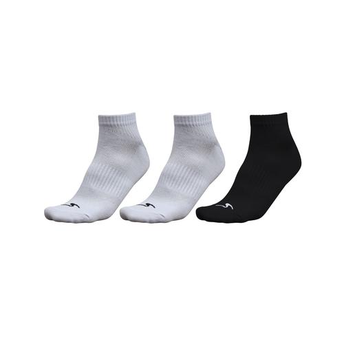Foto Produk Kaos Kaki Specs Division Ankle Socks 3pk - White2/Black1 dari SPORTAWAYS