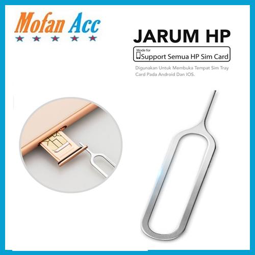 Foto Produk Pin Jarum Sim Card Jarum Pembuka Simcard / Tusukan Kartu Simcard HP dari mofan accesories