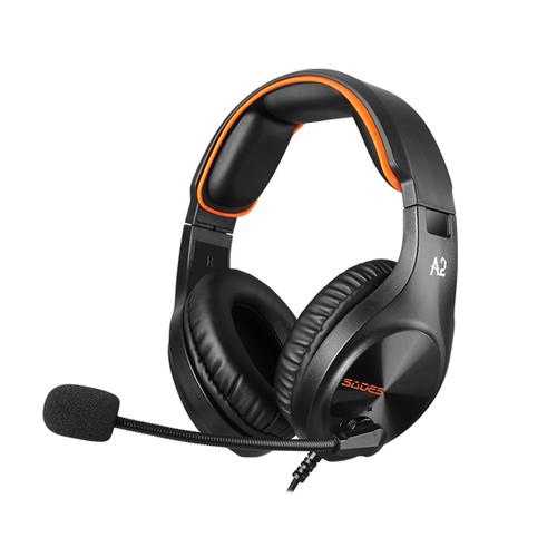 Foto Produk Headset Gaming Multiplatform Sades A2 - Hitam dari Sades Official Store