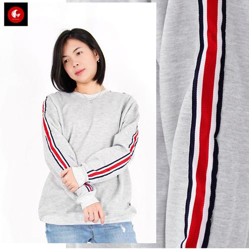 Foto Produk Okechuku KENIE Sweater Wanita Switer Unisex Sweter Wanita Original - Abu Muda dari Okechuku