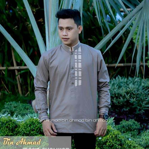 Foto Produk Baju Koko Bordil Lengan Panjang Terbaru Koko NU Seragam Koko Majelis - S dari fashion muslim RA