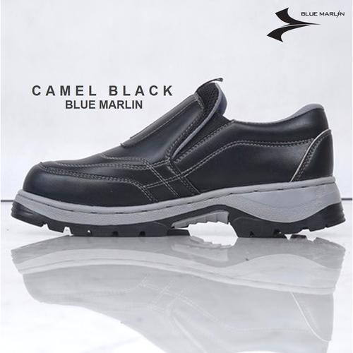 Foto Produk Sepatu Kerja Safety Blumar Camel (Ada besi di ujung depan sepatu) - 39, Hitam dari Eurostat Safety Shoes